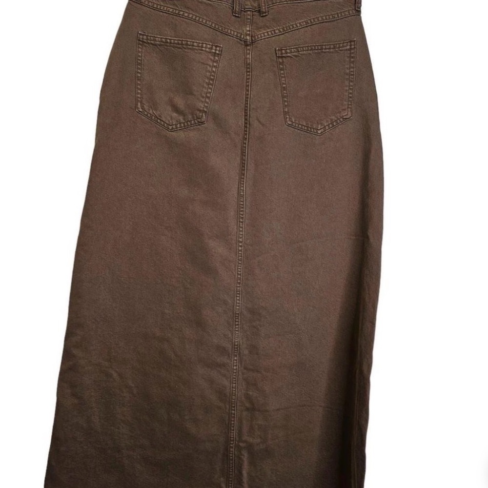 We The Free Chocolate Maxi Skirt - Picture 3 of 11